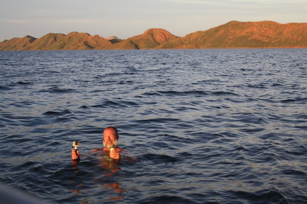 Lake Argyle swimming