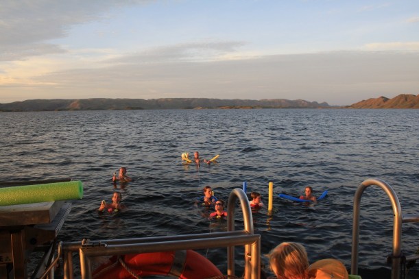 Lake Argyle swimming