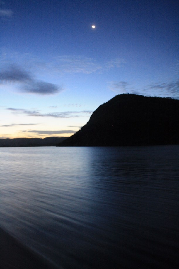 Lake Argyle at night