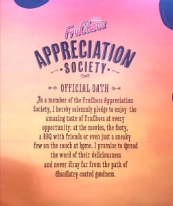 FruChoc Appreciation Society
