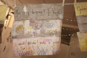 poetry on fabric