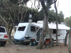 Torquay foreshore caravan park