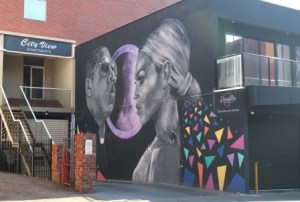 Beyonce & Jay Z mural