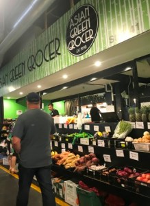 Asian green grocer