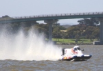 Powerboat on the Murray River