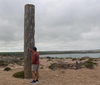 Salmon Pole Monument